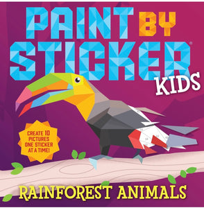 PAINT BY STICKER RAINFOREST