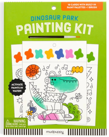 DINOSAUR PARK PAINTING KIT