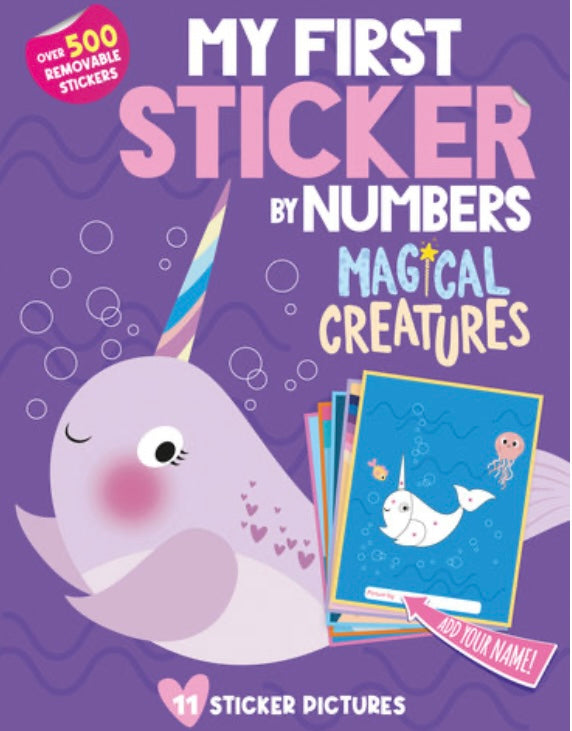 MY FIST STICKER BY NUMBER MAGICAL CREATURES