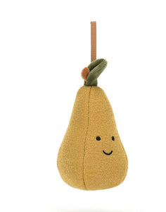 FESTIVE FOLLY PEAR ORNAMENT