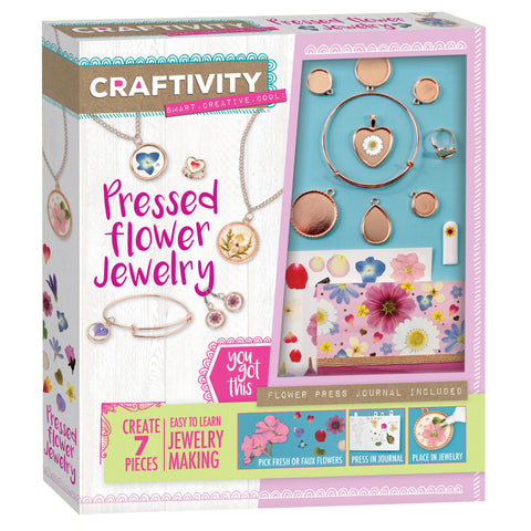 PRESSSED FLOWER JEWELRY