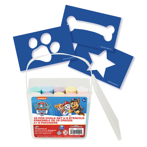 PAW PATROL CHALK STENCILS