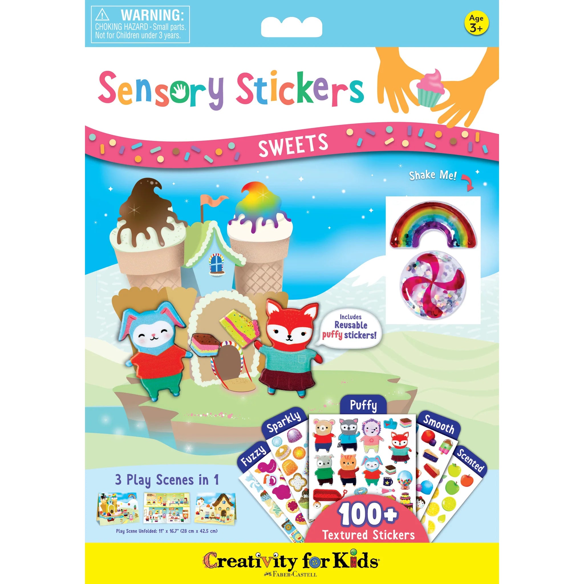 SENSORY STICKERS SWEETS