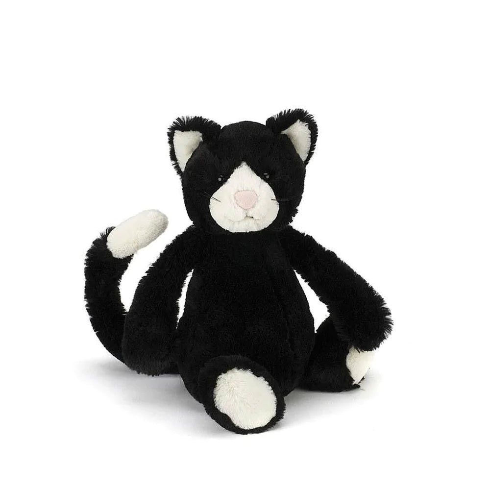 JELLYCAT BLACK / WHITE CAT SMALL