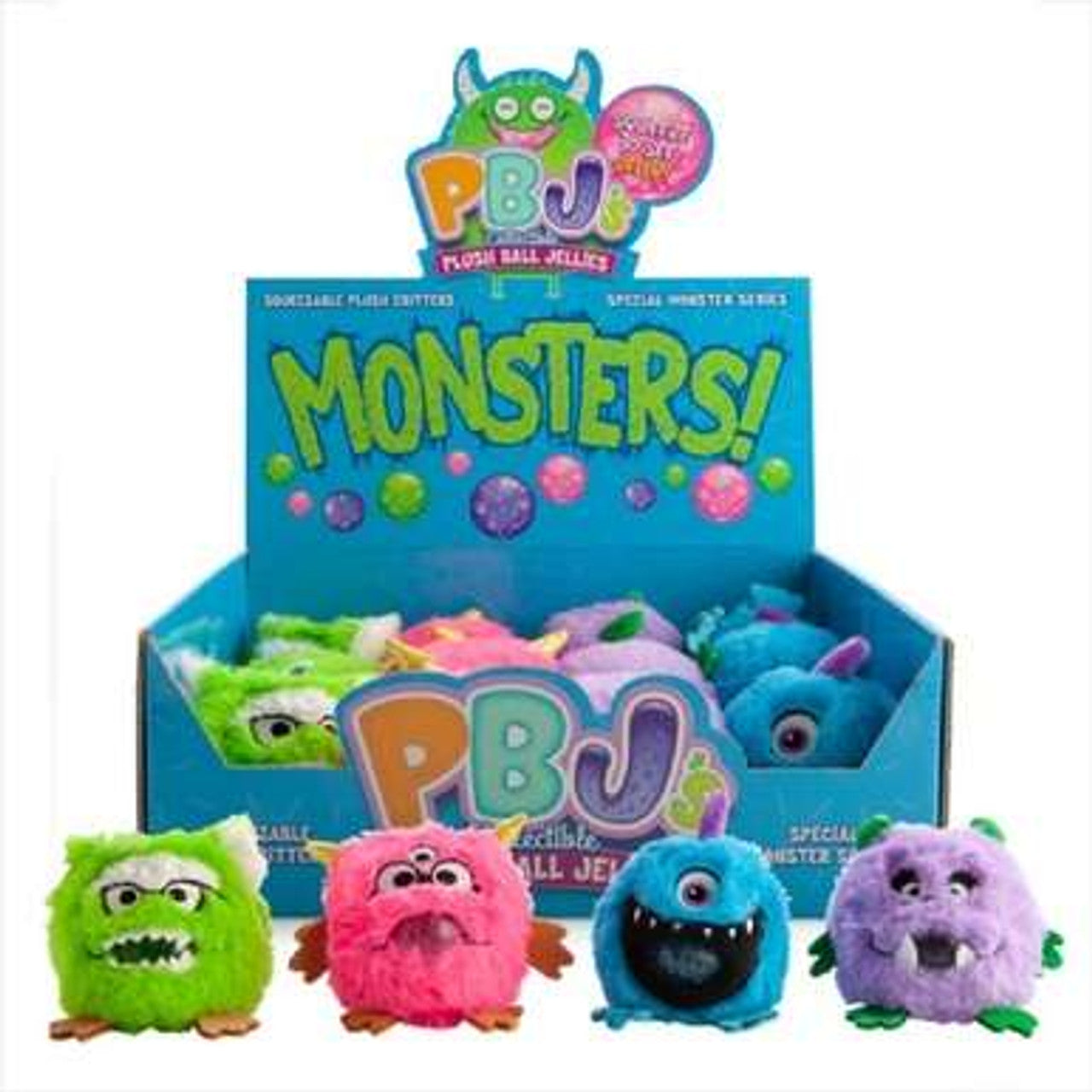 PLUSH BALL JELLIES MONSTERS