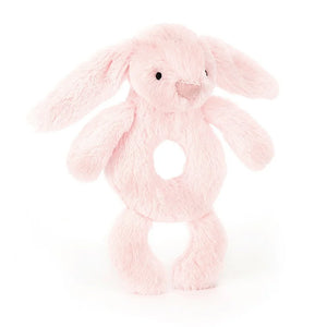 BASHFUL BLUSH BUNNY RING RATTL