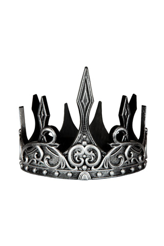 MEDIEVEL CROWN SILVER / BLACK