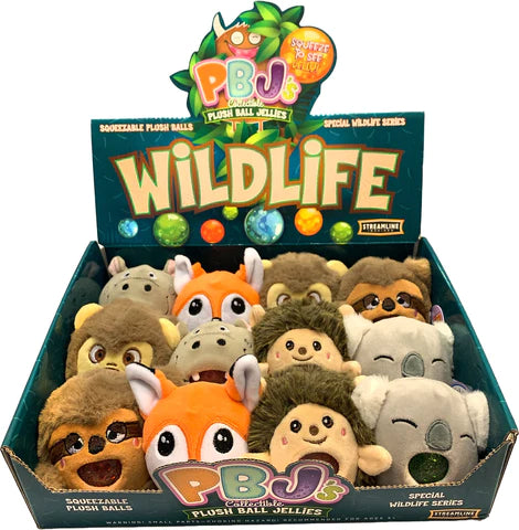 PBJ'S WILD  PLUSH BALLS