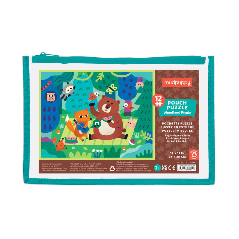 WOODLAND PICNIC POUCH PUZZLE