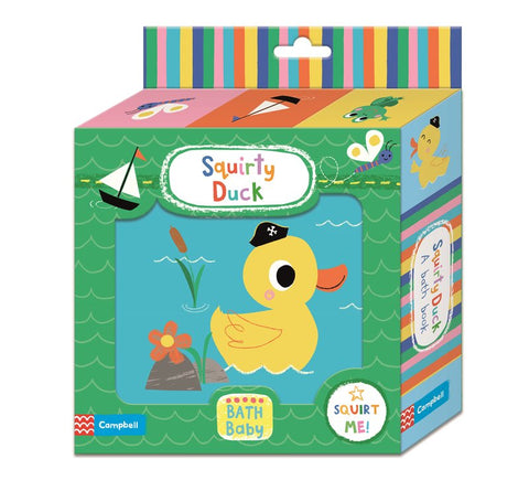 SQUIRTY DUCK BATH BOOK