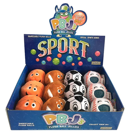 PBJ'S SPORTS  PLUSH BALLS