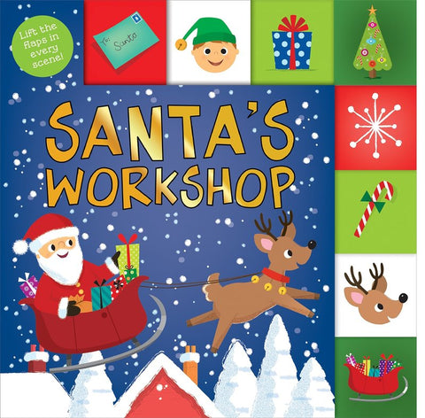 LIFT THE FLAP SANTAS WORKSHOP