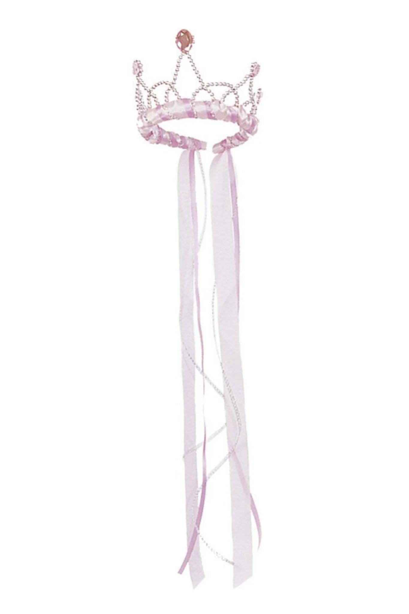 RIBBON TIARA LT PINK