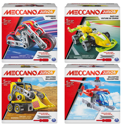 MECCANO JR ACTION BUILDS
